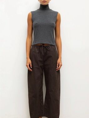 Leset Kyoto Carpenter Pant in Chocolate